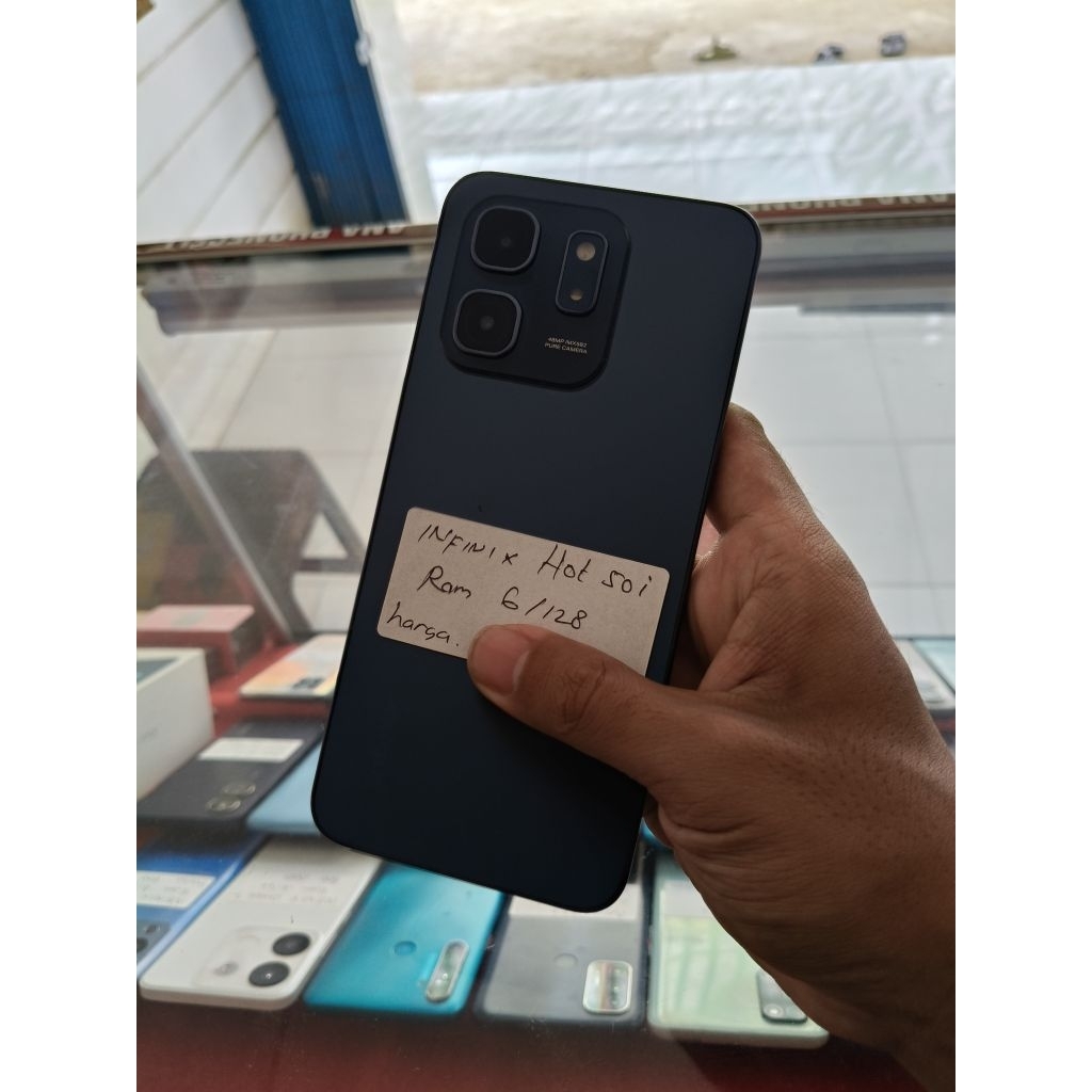 HP SECOND INFINIX HOT 50i 6/128