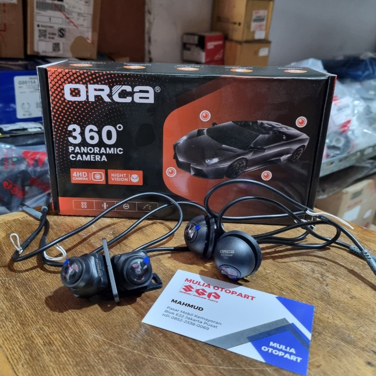 Kamera 360/Kamera Parkir/Kamera 3D ORCA Original