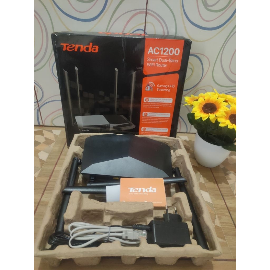 Tenda Wifi Model AC6 AC1200 NEW 5G buka duss saja