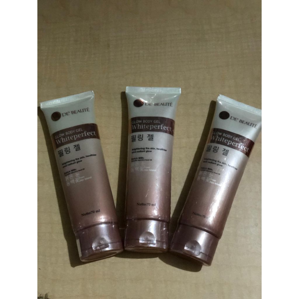 Body Gel Vie De' Beaute / Glow Body Gel / Peeling Vie De' Beaute/pcs