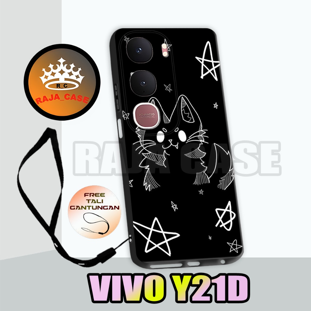 Rc11/Softase karet Hp VIVO Y21D - Motif Lucu /case Hp  VIVO Y21D - casing  VIVO Y21D - Silikon  VIVO