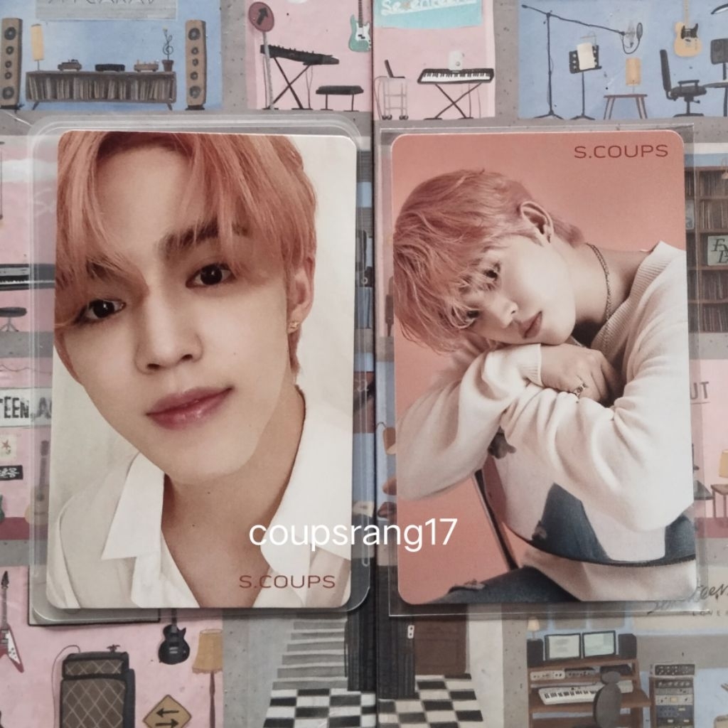 PHOTOCARD OFFICIAL SEVENTEEN SCOUPS HMV 24H RAMBUT OREN