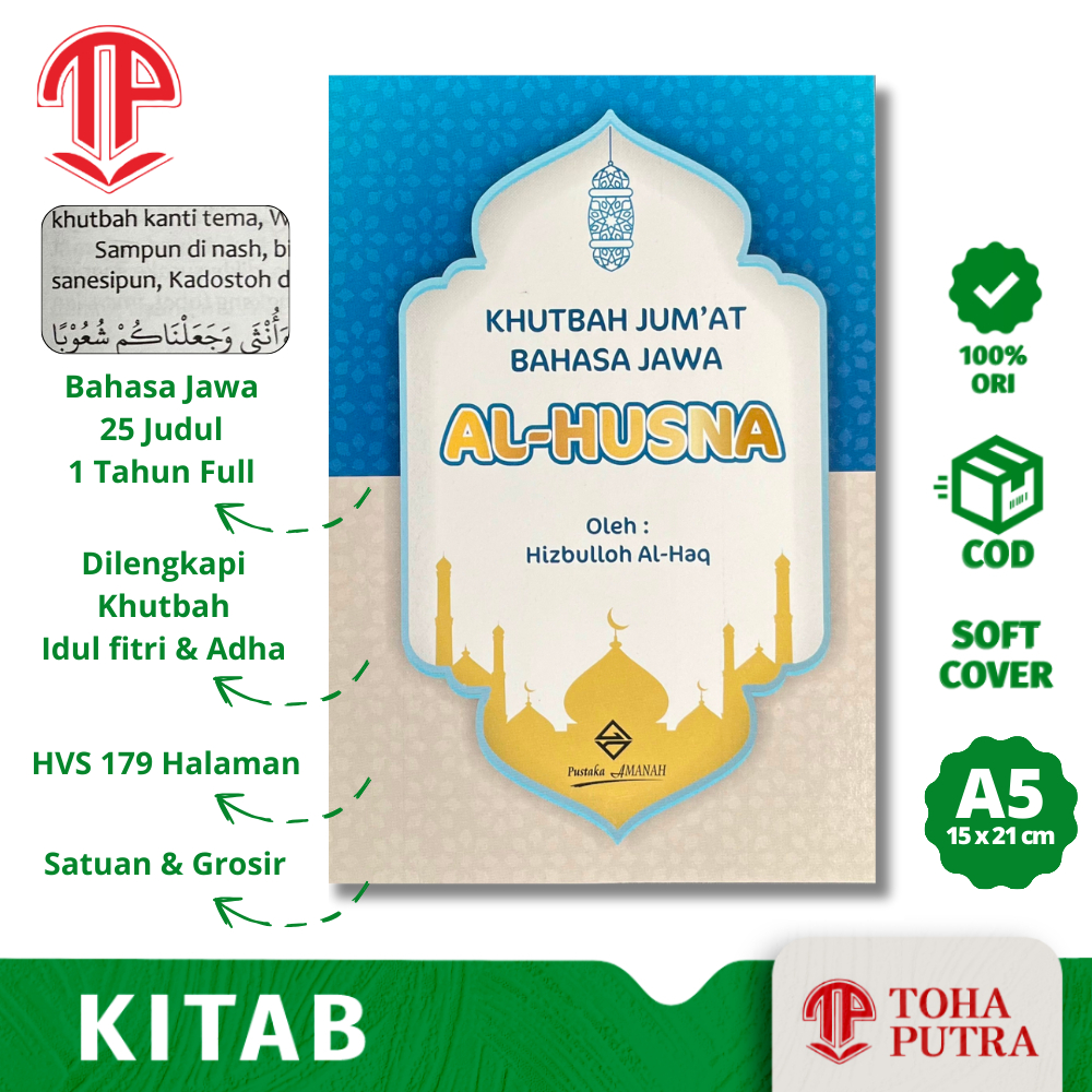 Khutbah Jumat Lengkap 1 tahun BAHASA JAWA ( Pustaka Amanah ) khutbah Jum'at Al-Husna
