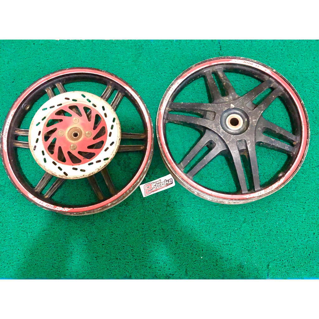 VELG SUZUKI SPIN 125 NEW AS RODA 20 PNP SKYDRIVE /SKYWAVE/HAYATE RING 14 1SET ORIGINAL COPOTAN