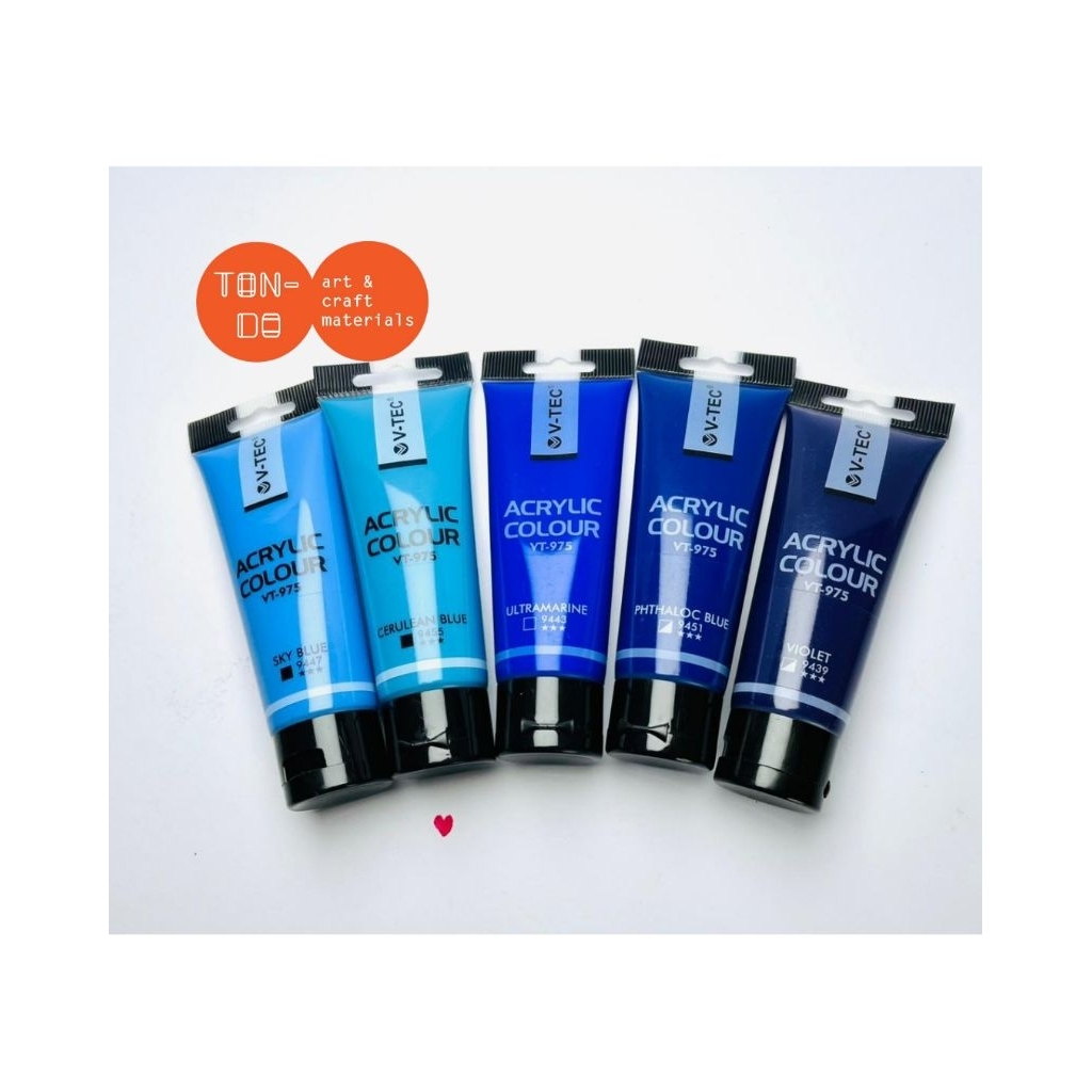 VTEC ACRYLIC COLOUR 75ML cat warna