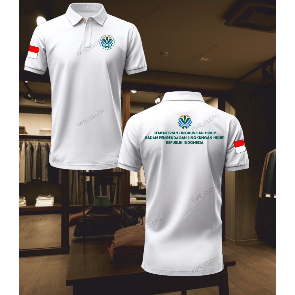 KAOS POLO KEMENTERIAN LINGKUNGAN HIDUP