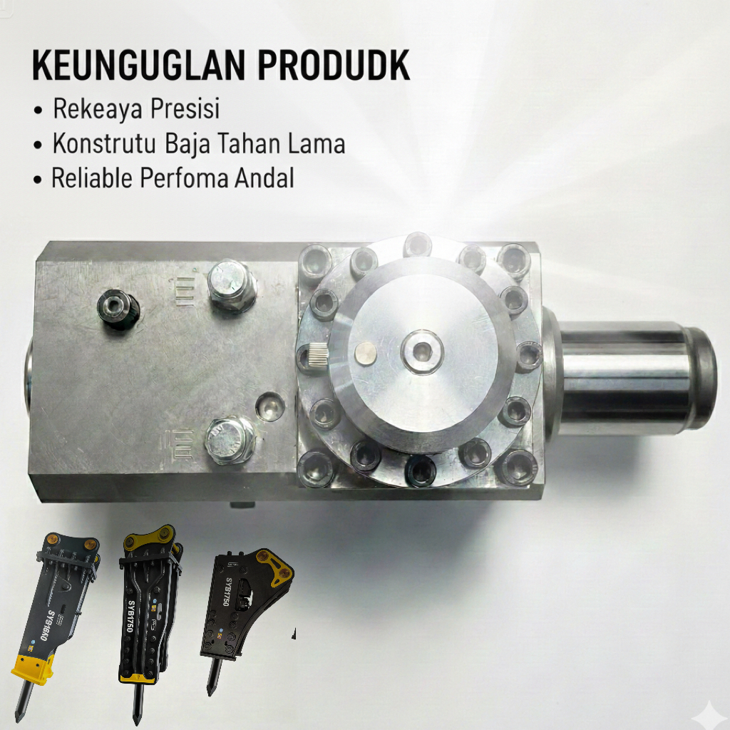 CYLINDER/Silinder Tengah Hammer Hidrolik/ Middle Cylinder for Breaker