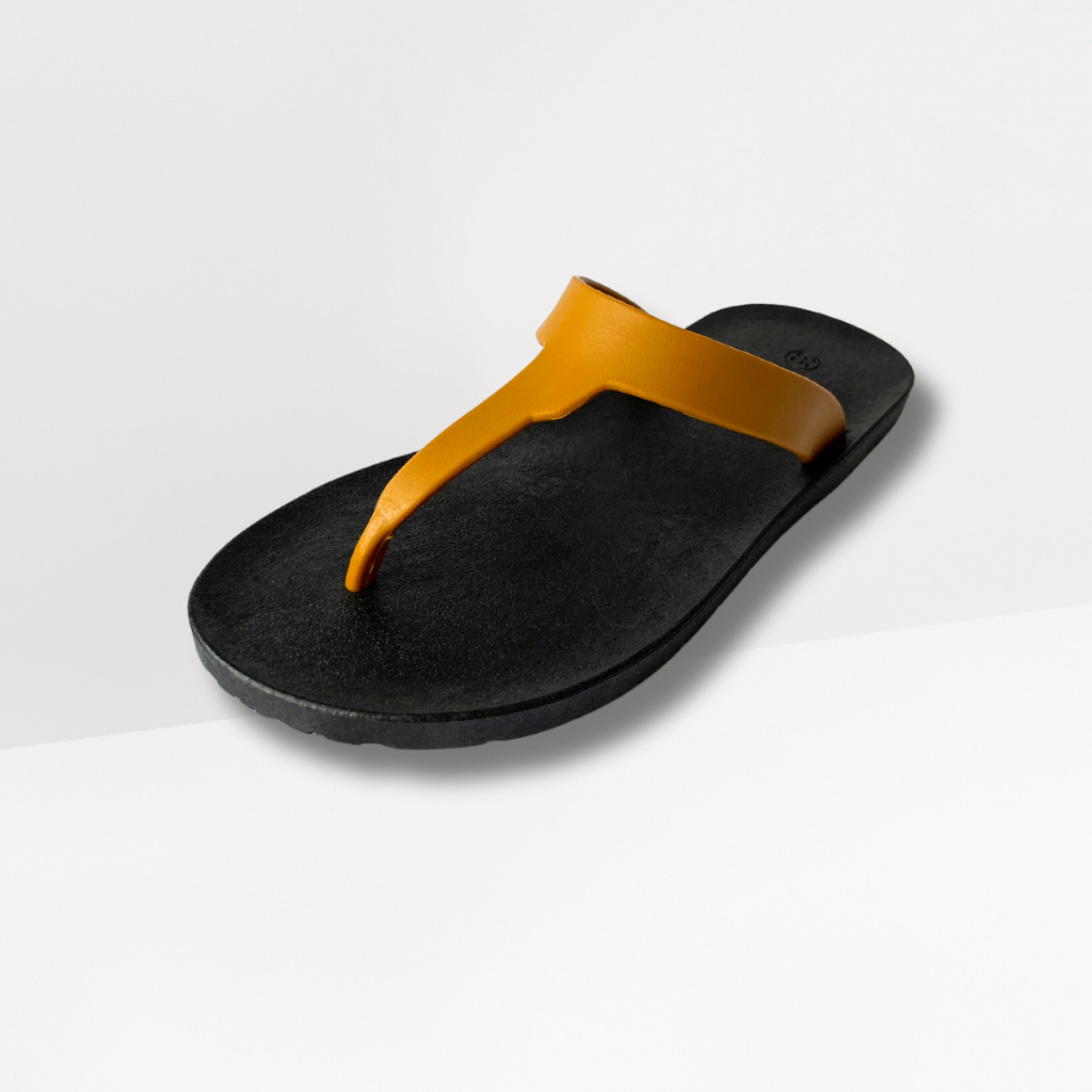 Moo Chuu MC11 Sandal Cewek Tapak Hitam - Pilihan Tali dan Size