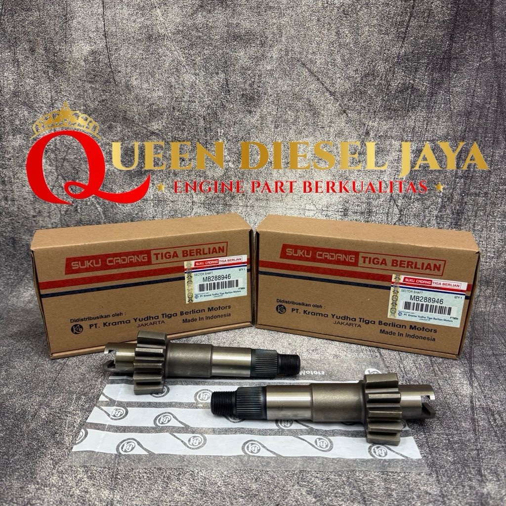 Shaft Sector Gear / Sector Shaft / As Stir Mitsubishi L300 Bensin-Diesel (1pc) MB288946