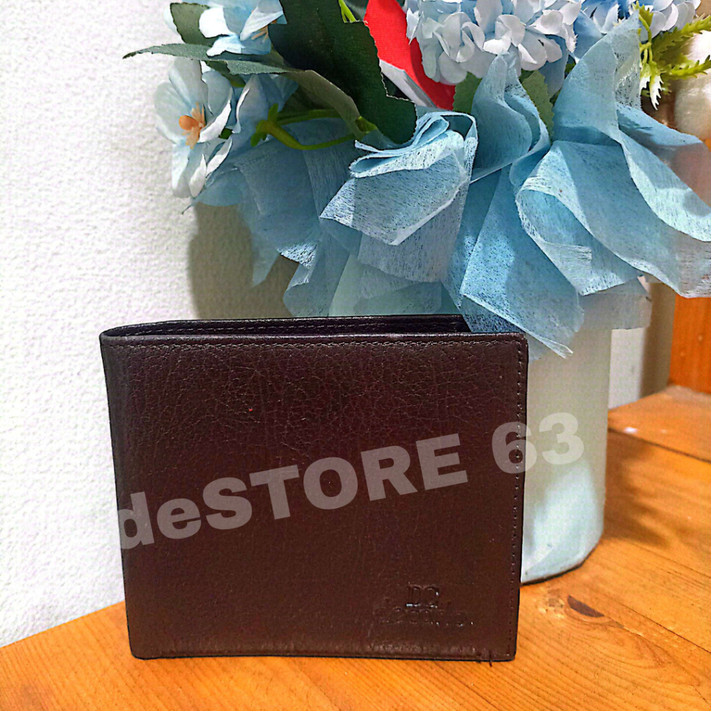 [Pre-Loved] Dompet Pria Decarlo Warna Hitam