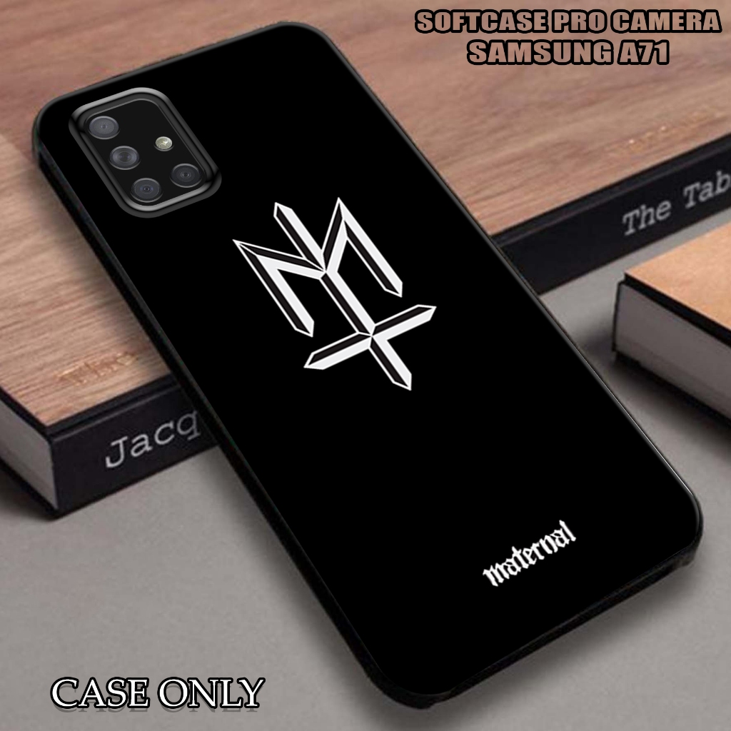 case samsung a71 - casing samsung a71 [ mtrnl ] silikon samsung a71 - kesing hp - casing hp  - case 