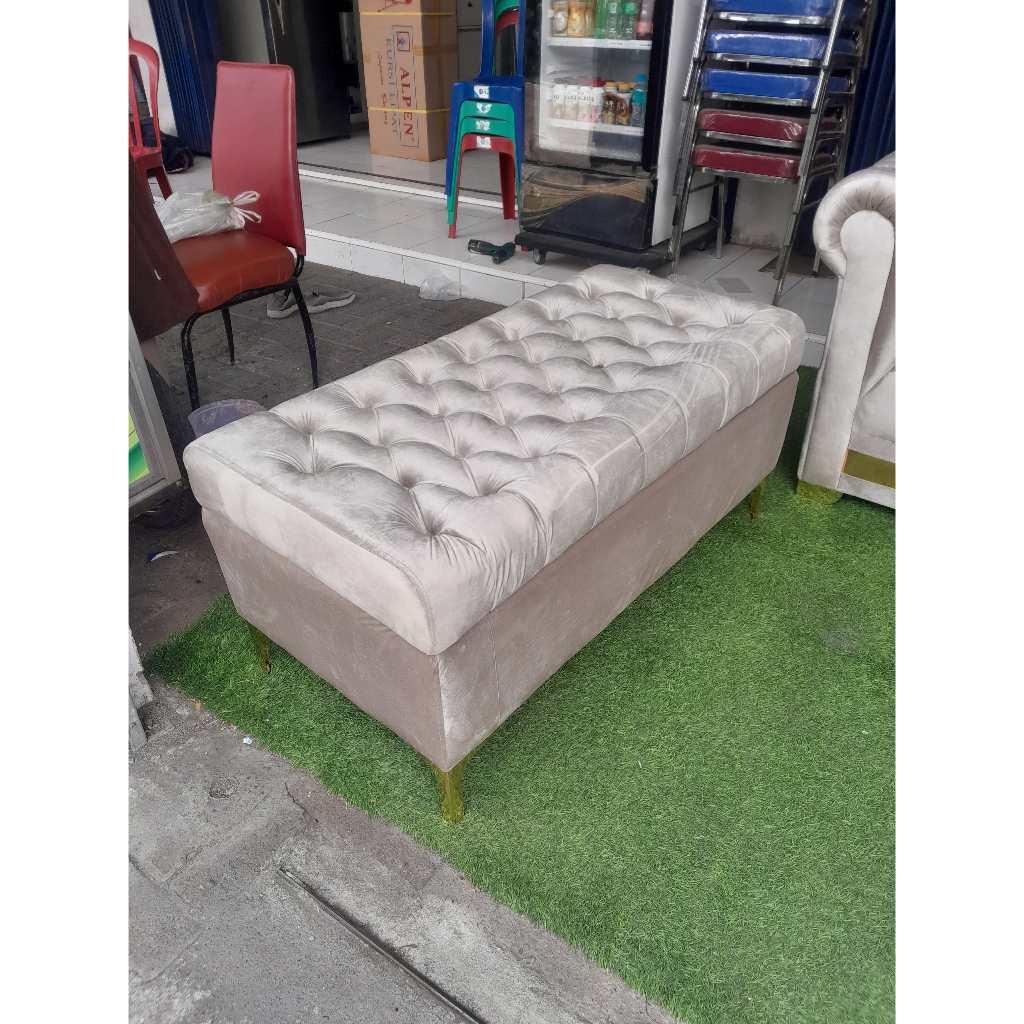 Sofa Box Storage | Sofa Box Penyimpanan Kancing