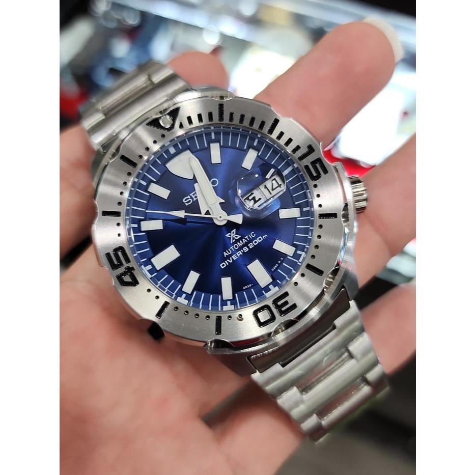 The Luxe Watch68 Jam Tangan Mewah Pria Seiko Prospex Monster Jade Monster Limited Automatic Men Watc