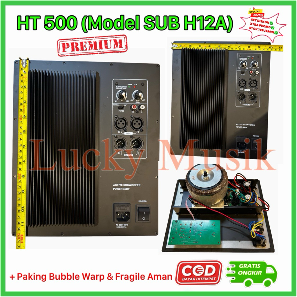 Power kit subwoofer Class D HT 300 HT 500 Original power kit aktif 10/12 15 inch 18 inch 1200 watt