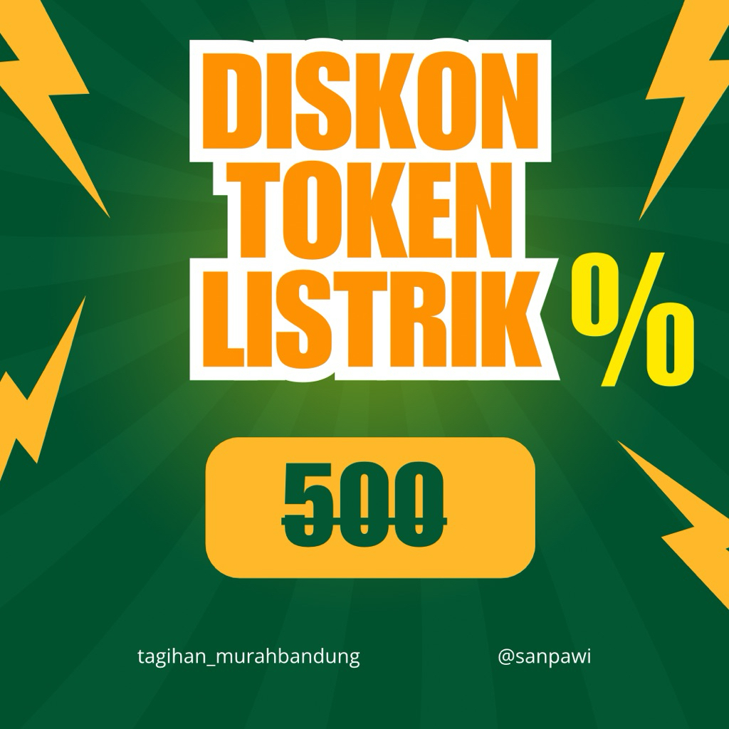 diskon token listrik token listrik murah