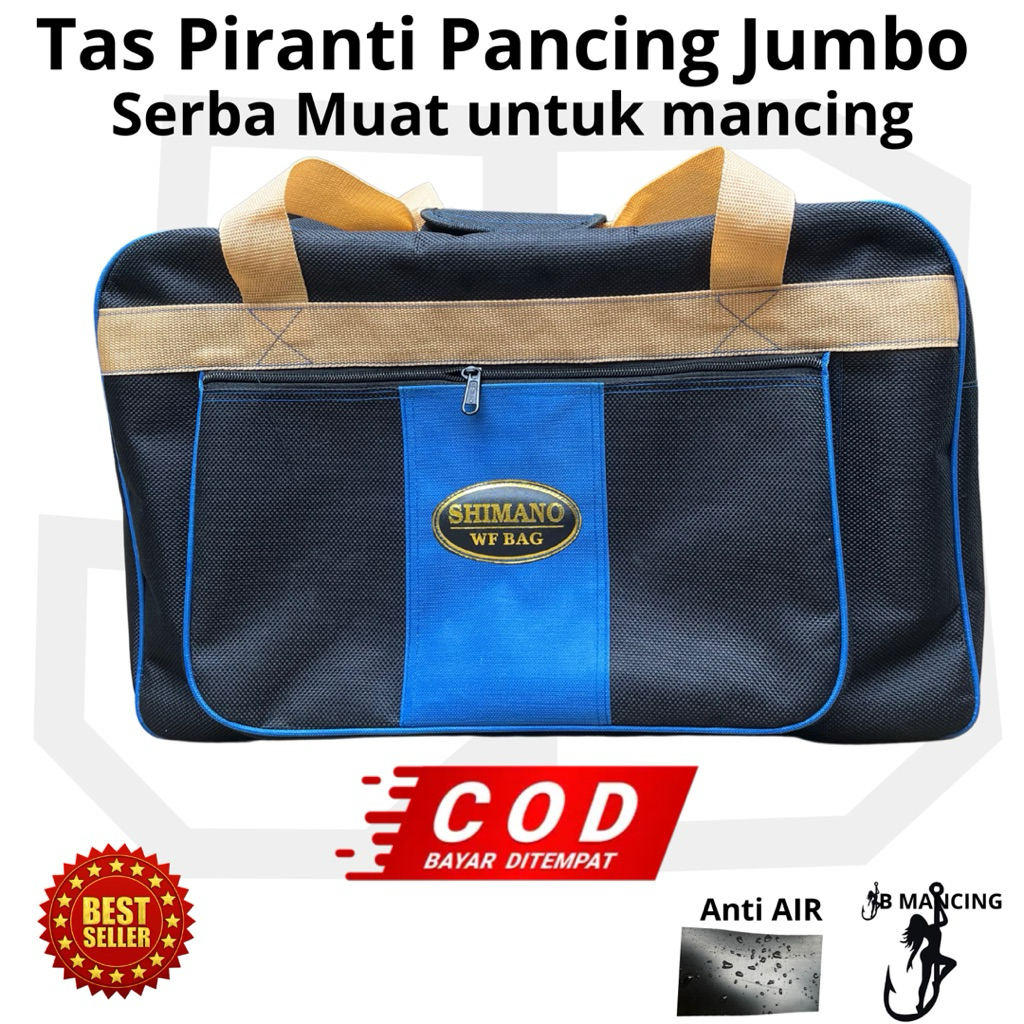 TAS PIRANTI PANCING JUMBO BESAR / TAS PIRANTI / TRAVEL BAG JUMBO