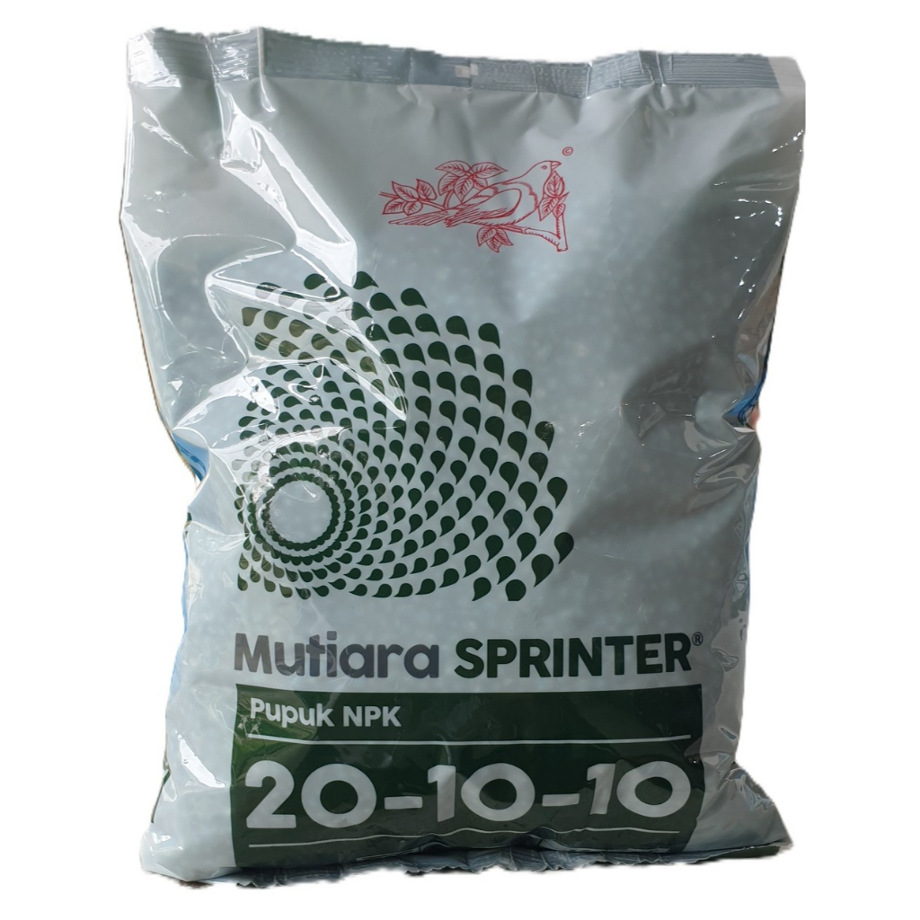 [ JUWANA PF ] PUPUK MUTIARA SPRINTER PUPUK NPK 20-10-10 ASLI KEMASAN PABRIK 1KG