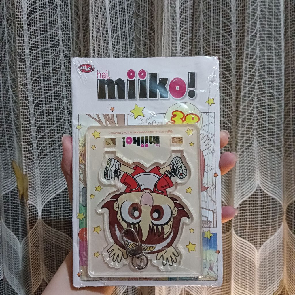 SEGEL Komik Miiko Volume 38 Bookpaper Bonus Gantungan Kunci
