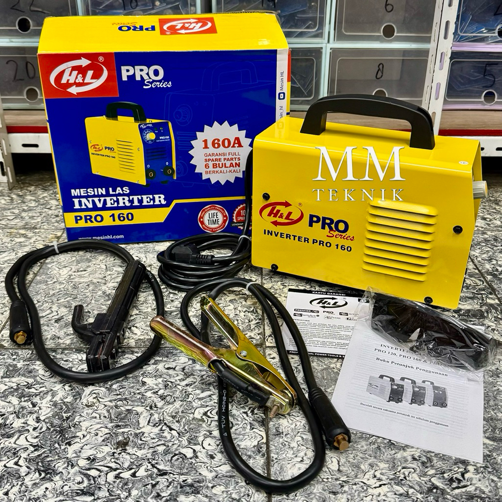 Mesin Las / Trafo Las PRO 160 HL 160 Ampere Travolas Inverter H&L Trafolas HnL