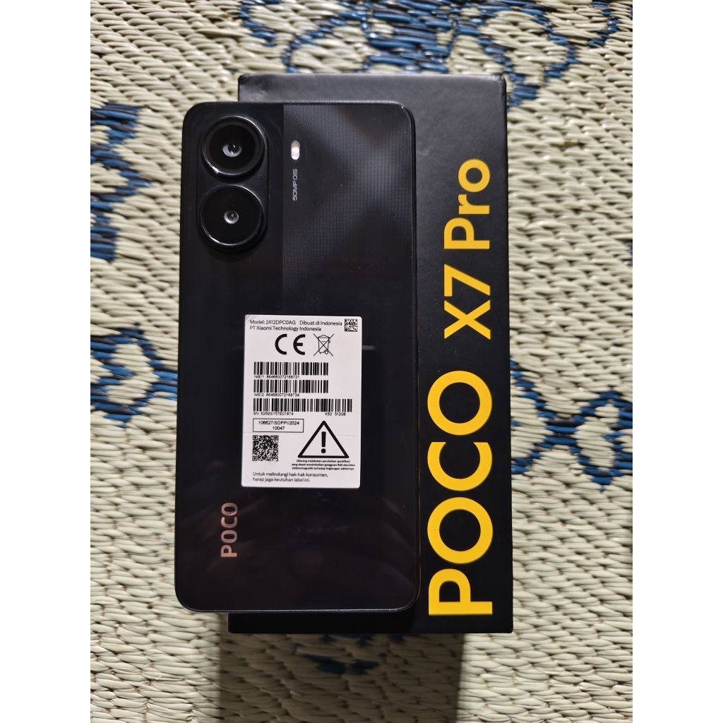 Poco X7 Pro Ram 12/512 Fulset (Second)