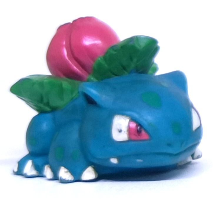 Pokemon BANDAI Kids Figure - Classic Ivysaur (Pajangan / Finger Doll / JP Rare)