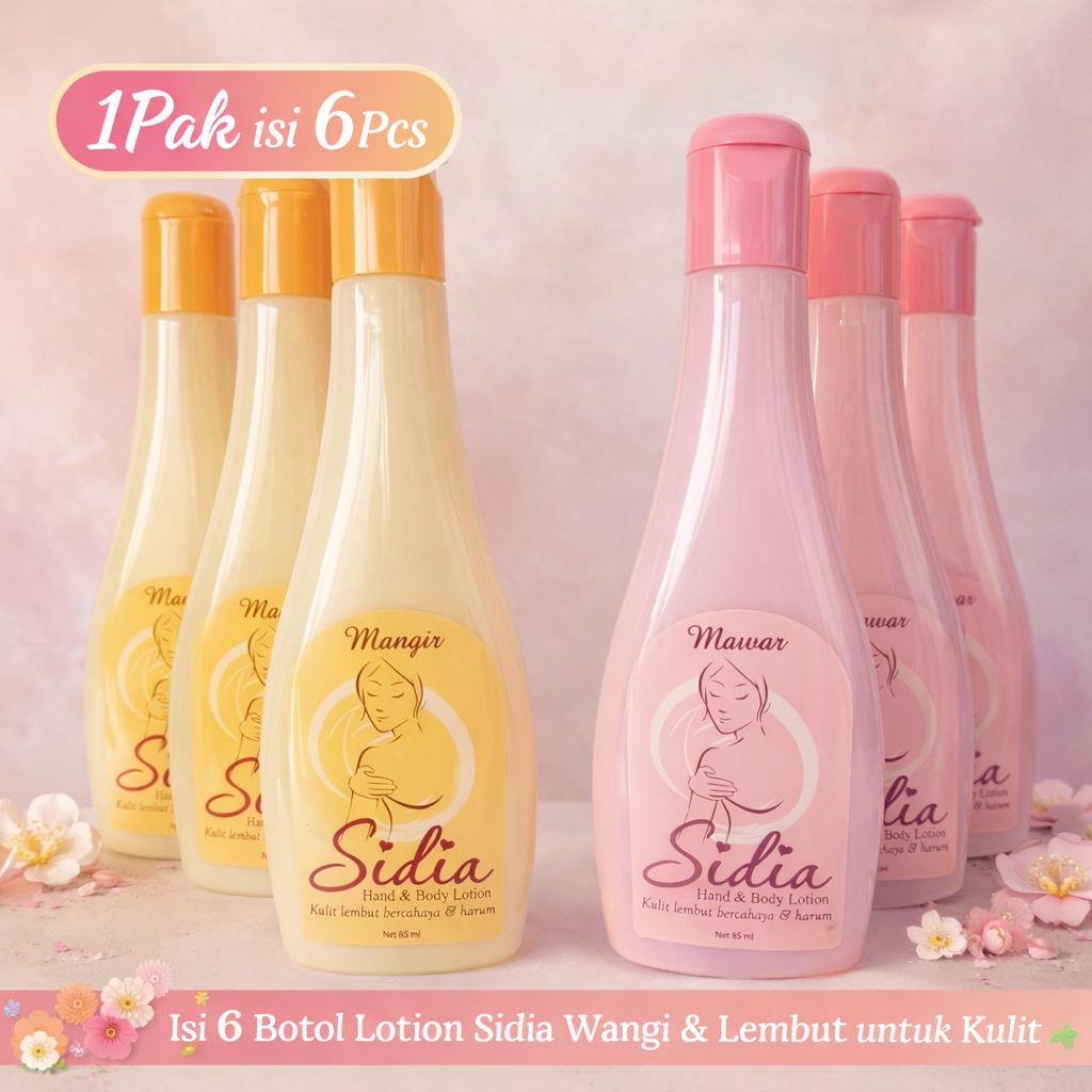 SIDIA Hand & Body Lotion 90ml / Hand Body Sidia