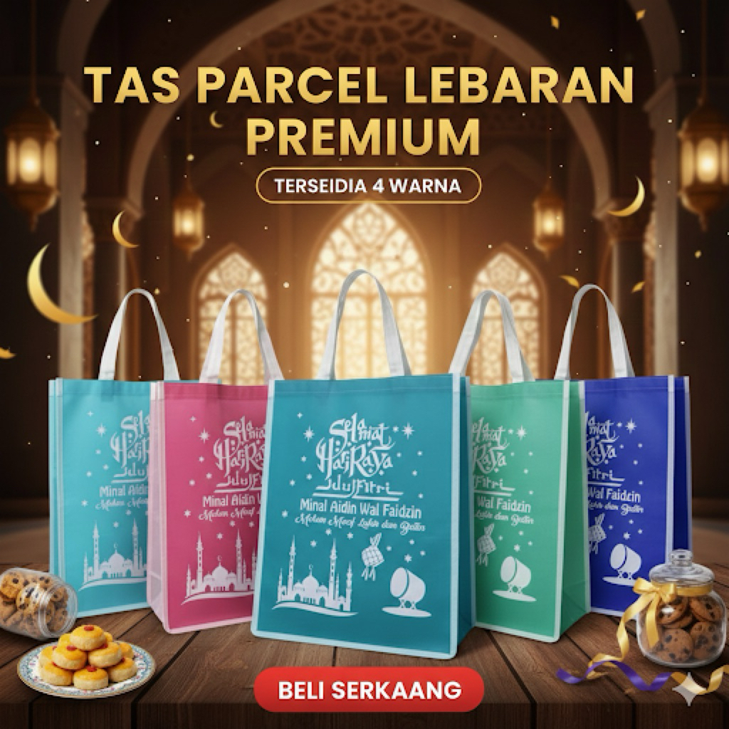 Tas Parcel Lebaran Idul Fitri SIAP KIRIM/Tas Lebaran / TAS BINGKISAN IDUL FITRI/IDUL FITRI/LEBARAN