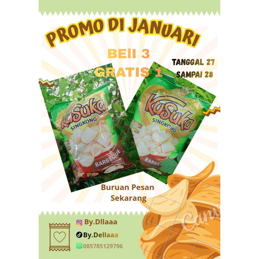 snack kusuka singkong barbeque