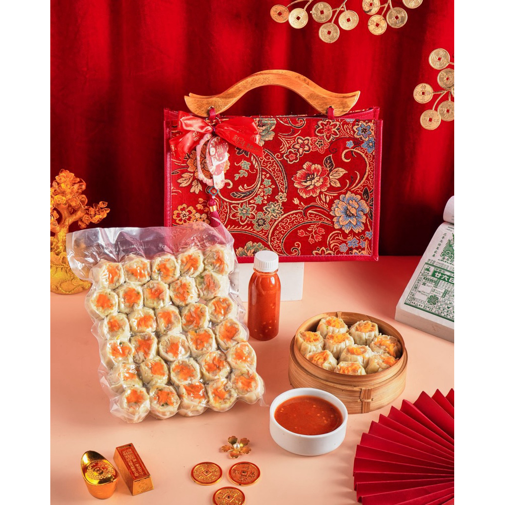 Hampers Imlek 2025 siomay Frozen Ayam Udang Instant Only jakarta