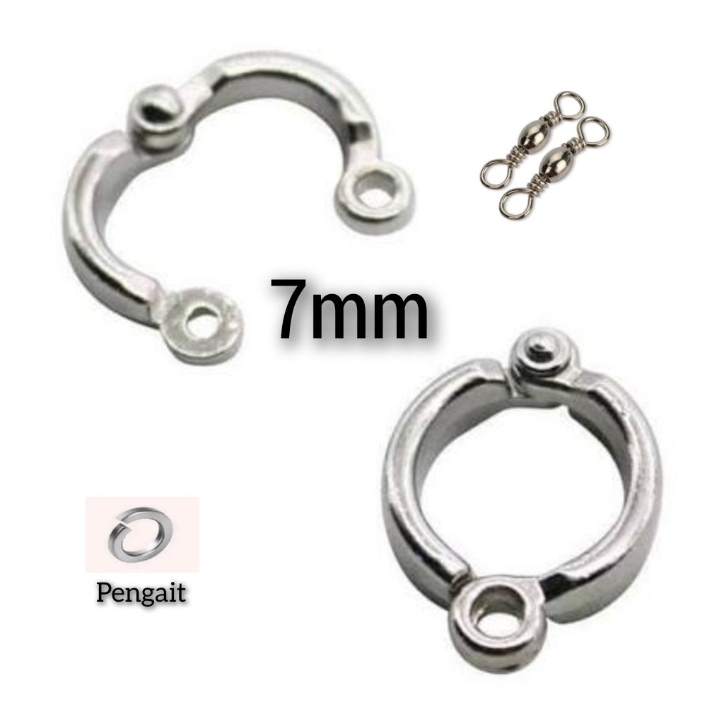 Borgol Burung Nuri Kepala Hitam 7mm