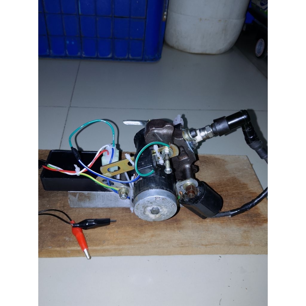 MESIN MINI 2 TAK KOMPRESOR KULKAS FULSET PENGAPIAN MESIN 2 TAK MINI.