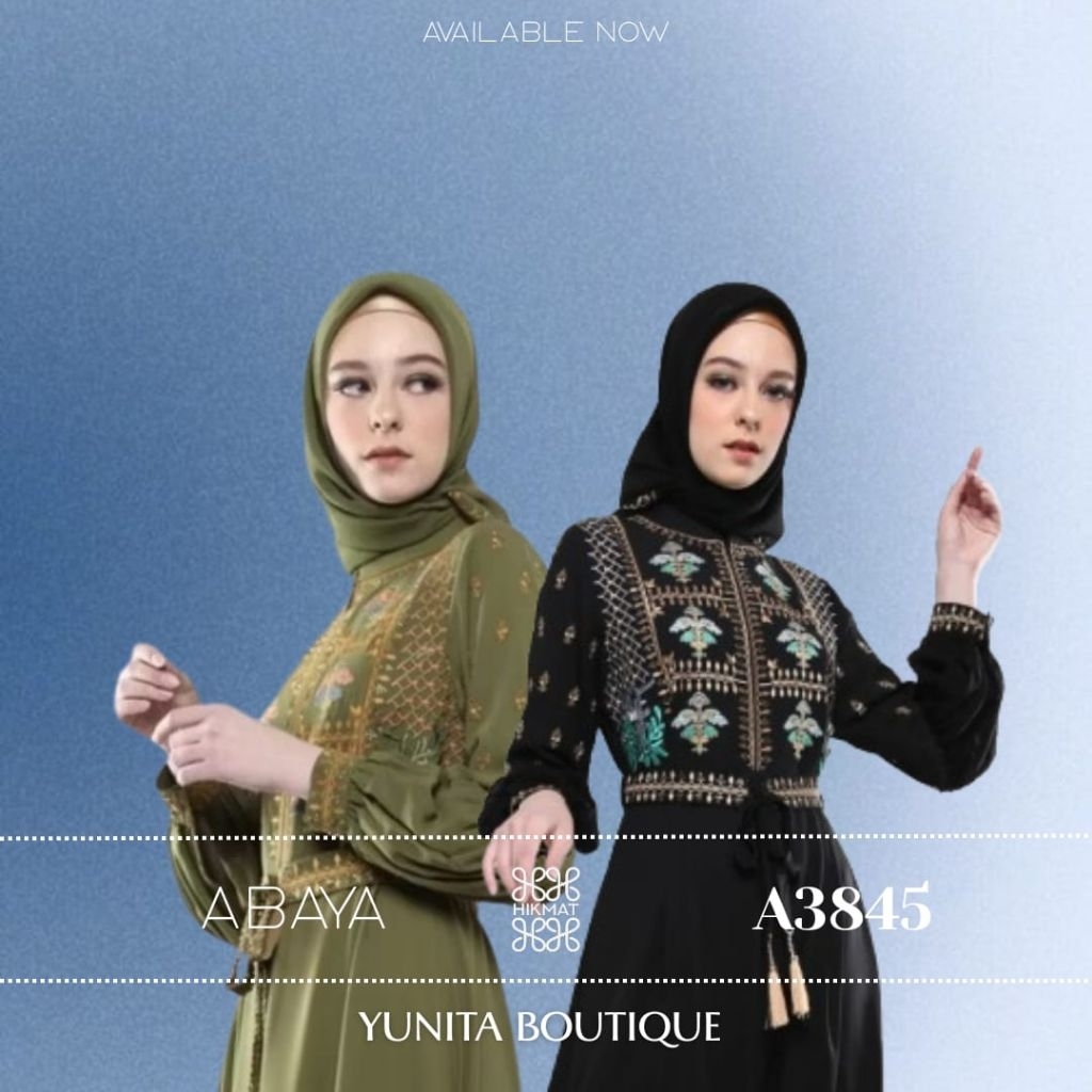 Abaya Hikmat A3845 Original