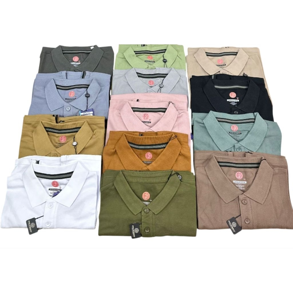 Baju kerah PICASSO pendek origional