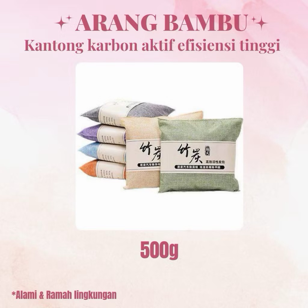 Arang Bambu karbon aktif 3pcs (bundle)
