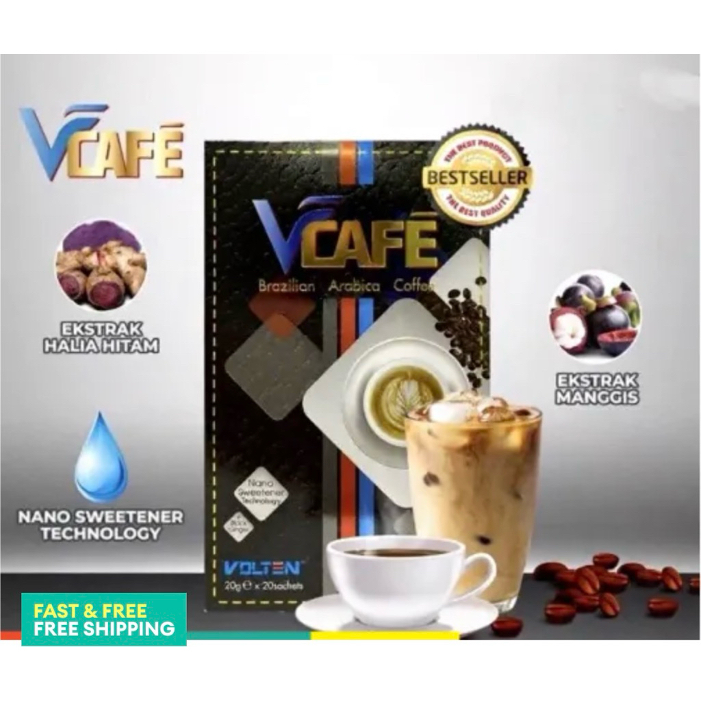 Vcafe Kopi Arabika Brazil Original