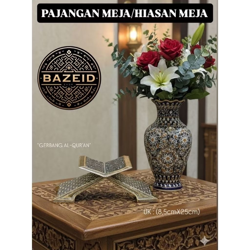 PAJANGAN GERBANG ALQUR'AN | Miniatur Khas Saudi | Miniatur oleh2 umroh & haji