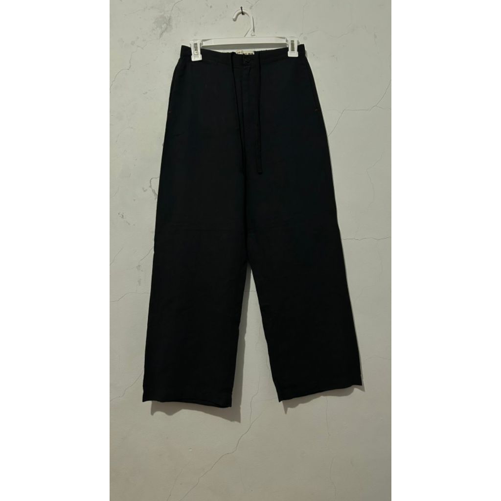 CelanaKulot Bahan Linen Uniqlo Grey