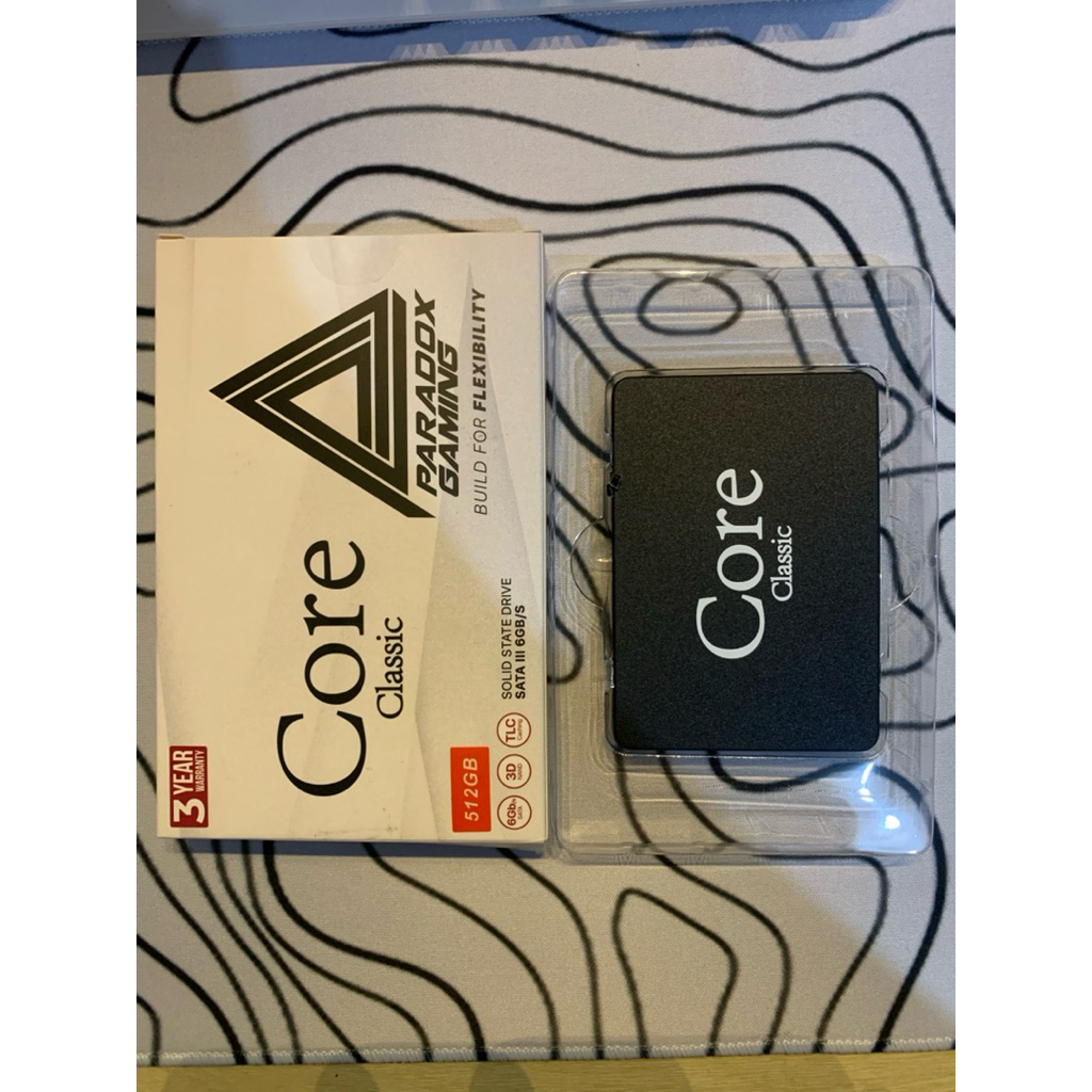 (MURAH) SSD 512GB PARADOX CORE CLASSIC SATA NEW ORI