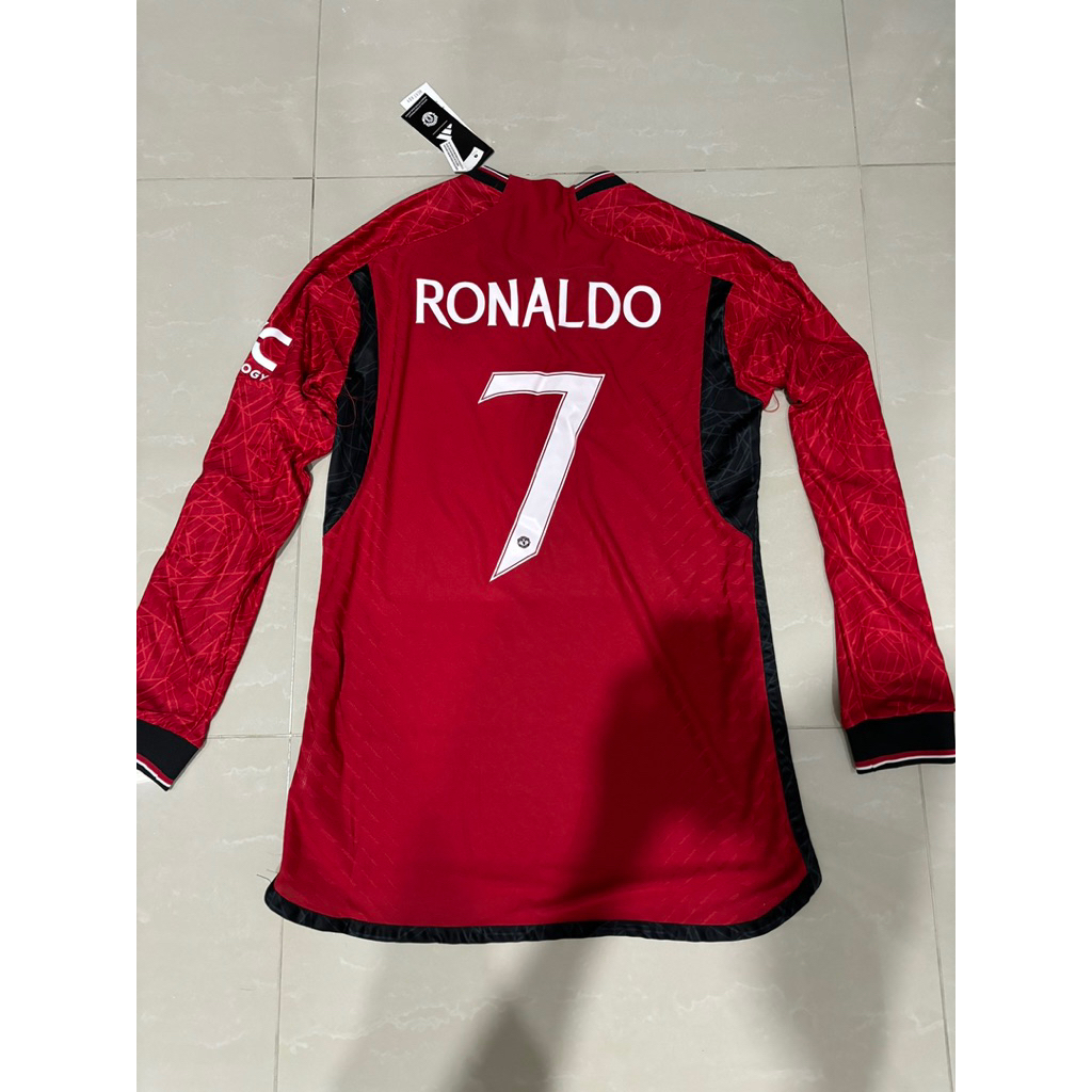 jual Jersey Manchester United Player Issue Size L with RONALDO nameset