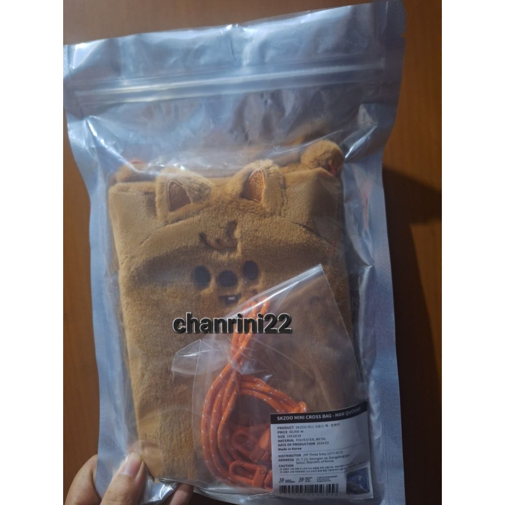skzoo mini cross bag han quokka han jisung stray kids