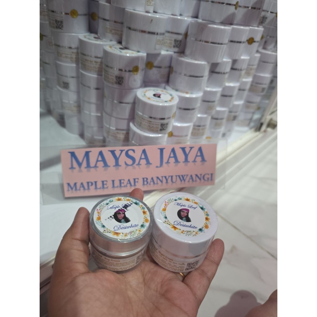 KRIM CETAR AMPUH HILANGKAN FLEK // MAPLE LEAF BPOM // KRIM FLEK // CREAM FLEK // KRIM ANTI FLEK