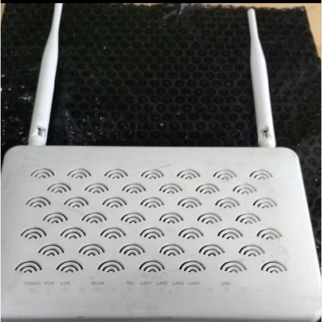 ZTE ZXHN F460 Gpon ONT port biru