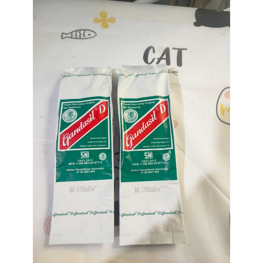 Pupuk Gandasil D 500 gram ( pupuk daun ) - bisa cod dan free packing