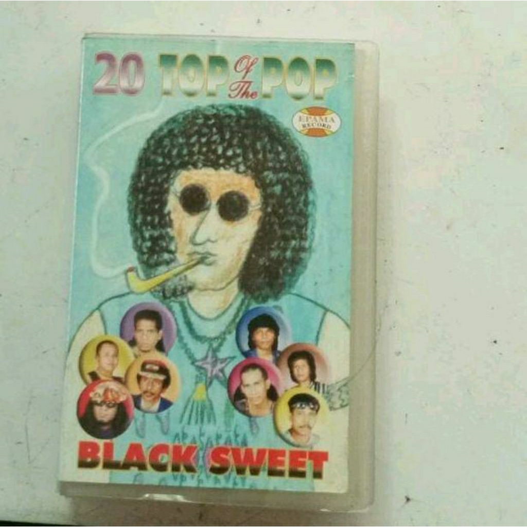 kaset pita black sweet 20 top of the pop