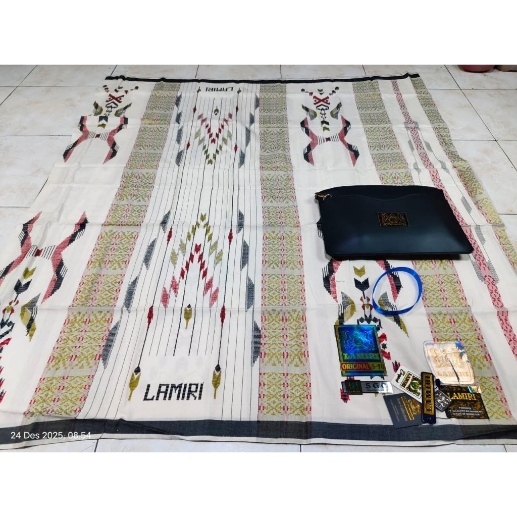 SARUNG TERLARIS LAMIRI SGE SGC SGT ORIGINAL FULL SUTRA SONGKET Bayar di tempat