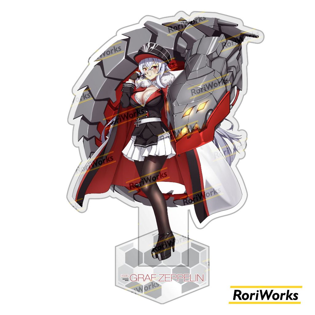 Acrylic Standee Figure Anime - Graf Zeppelin | Azur Lane