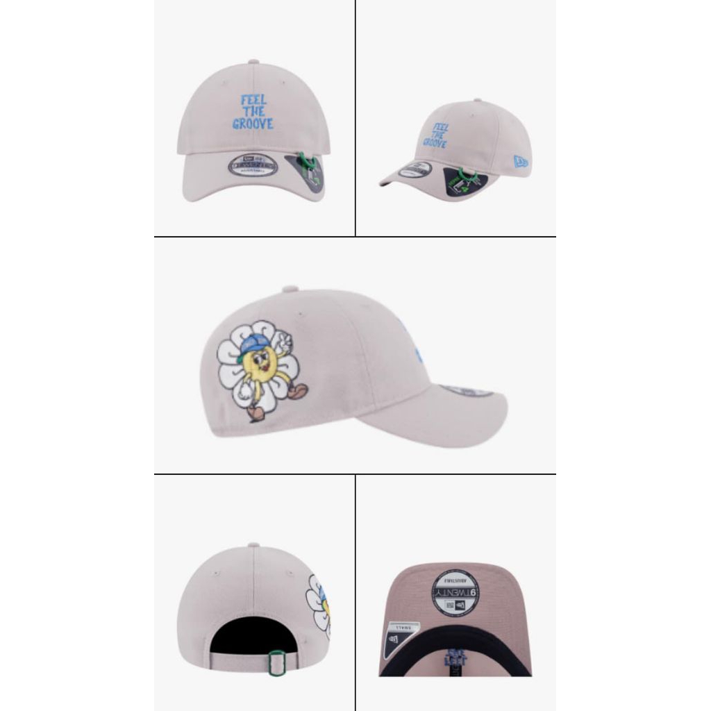 [Baru] Topi New Era S920 Outdoor Earth Day Women's Cap Stone (ukuran s)