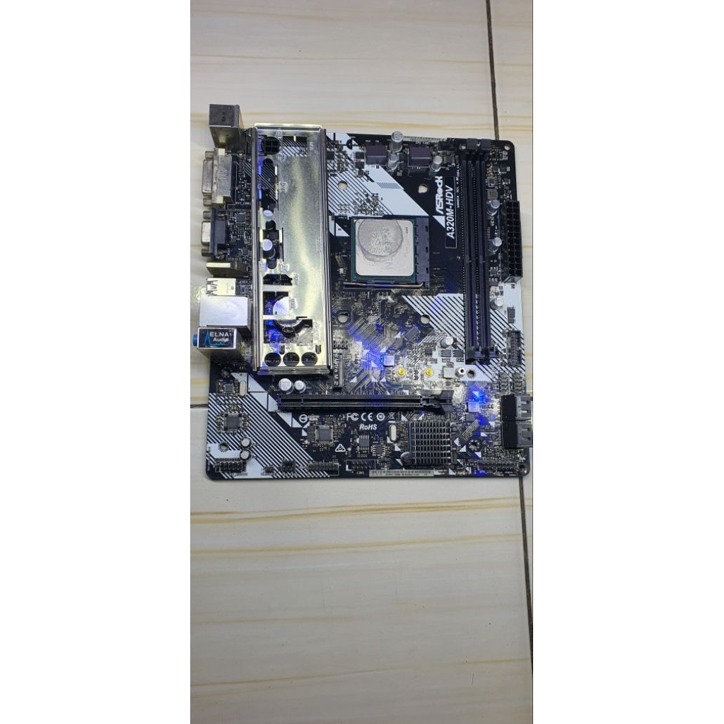 mainboard mobo asrock A320m Hdv am4
