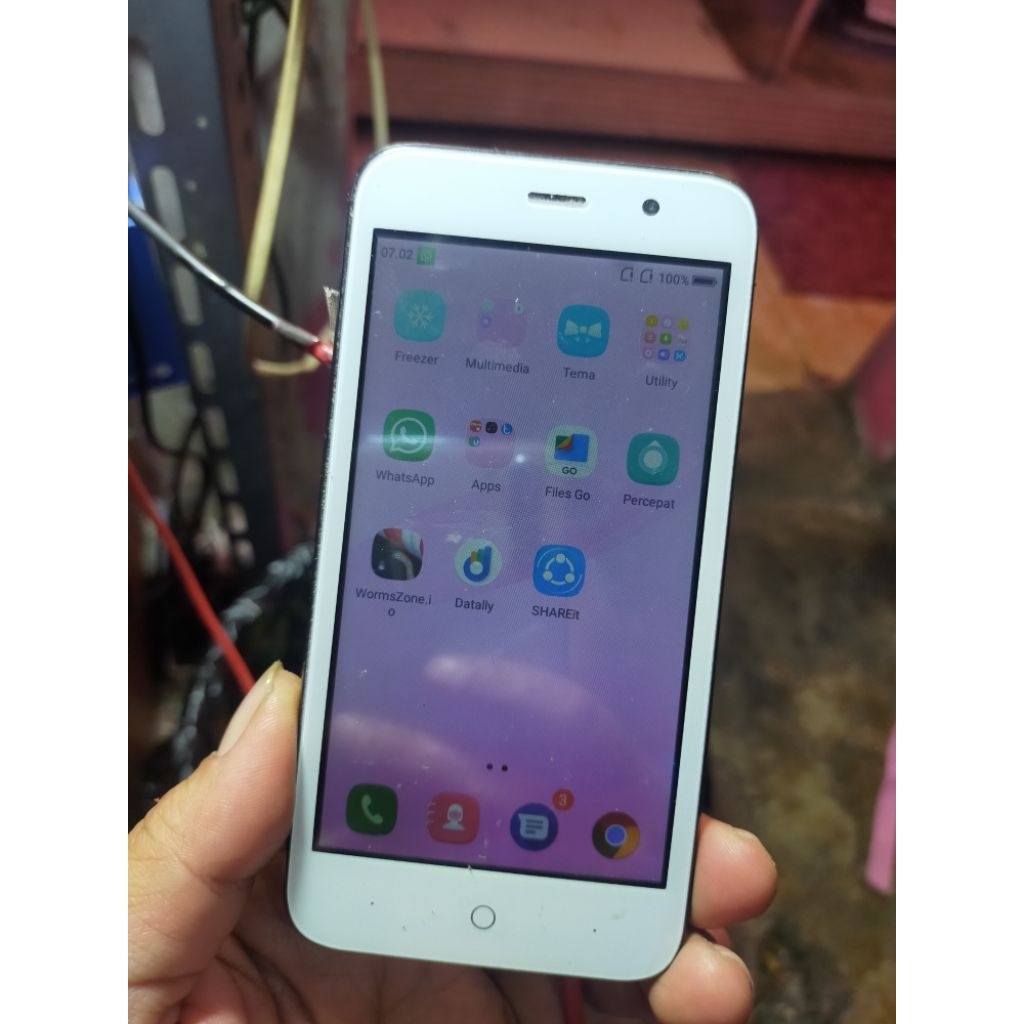 evercoss s45 jaringan 4g minus ga ada batrai unit normal tinggal pakai batrai