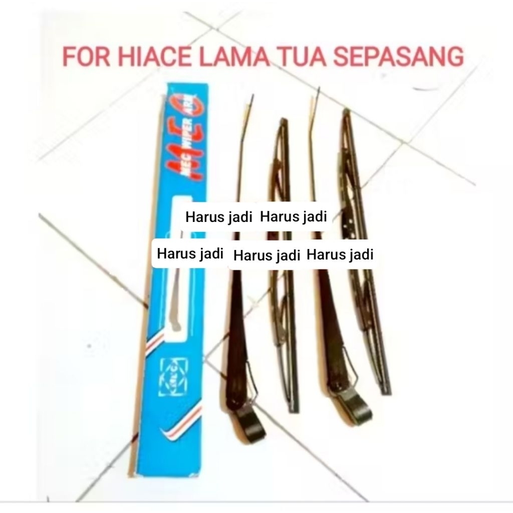 tangkai gagang wiper hiace lama tua sepasang